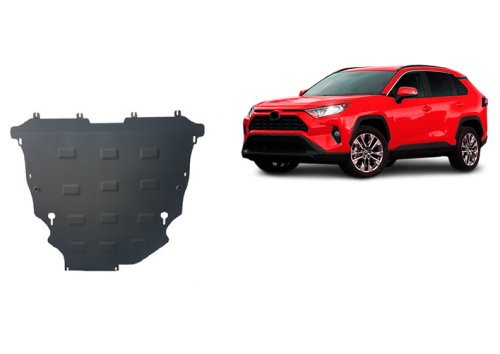 Acier plaque couvercle cache protection moteur Toyota RAV 4 diesel (2018-2025)