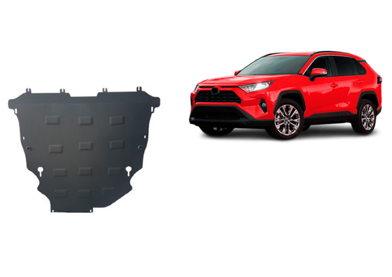 Acier plaque couvercle cache protection moteur Toyota RAV 4 diesel (2018-2025)