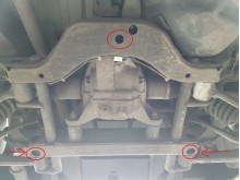 Acier plaque couvercle cache protection différentiel Mercedes ML (1998-2005)
