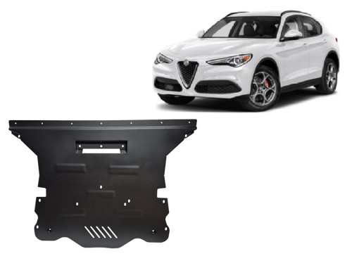 Stalowa Osłona pod silnik Alfa Romeo Stelvio (2016-2026)