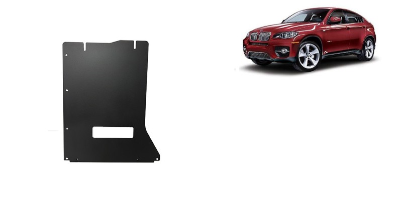 Acier plaque couvercle cache protection boîte de vitesses BMW X6 (2007-2014)