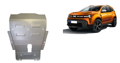 Stalowa Osłona pod silnik Dacia Duster - 4x4 (2024-2026)