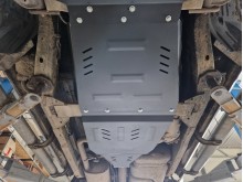 Aluminium plaque couvercle cache protection boîte de vitesses Nissan Navara (2005-2015)