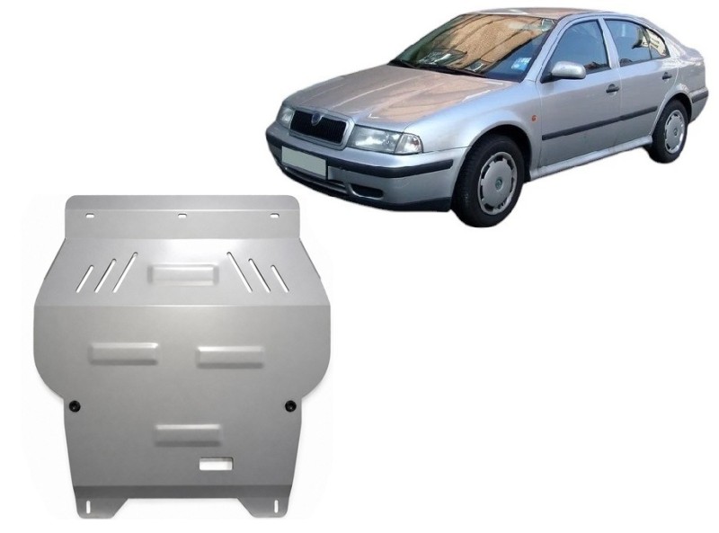 Aluminium Osłona pod silnik Skoda Octavia (1998-2010)