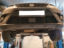 Acier plaque couvercle cache protection moteur Volkswagen T-Cross (2018-2026)