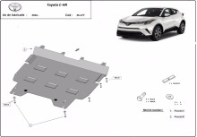 Stalowa Osłona pod silnik Toyota C-HR (2016-2023)