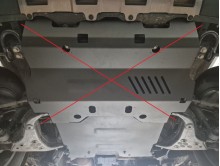 Acier plaque couvercle cache protection moteur Toyota Land Cruiser (2024-2026)