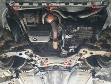 Acier plaque couvercle cache protection moteur Ford C - Max (2004-2010)