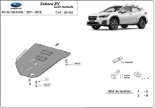 Acier plaque couvercle cache protection boîte de vitesses Subaru XV (2011-2017)