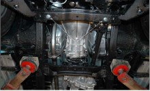 Acier plaque couvercle cache protection boîte de vitesses Mitsubishi L200 (2005-2015)
