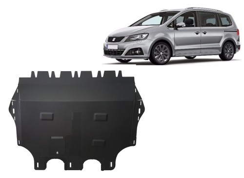 Stalowa Osłona pod silnik Seat Alhambra - Webasto (2010-2020)