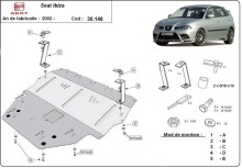 Acier plaque couvercle cache protection moteur Seat Inca (2002-2017)
