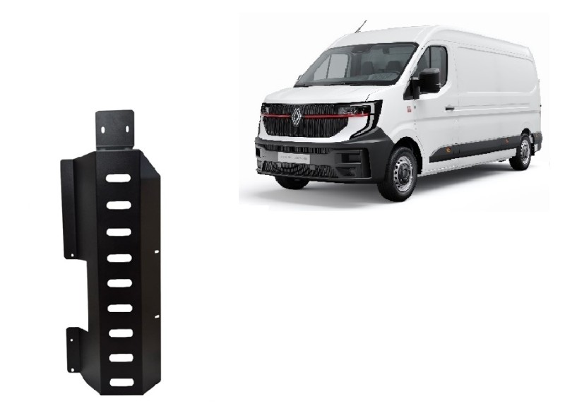 Acier plaque couvercle cache protection catalyseur système Start-Stop Renault Master (2024-2026)