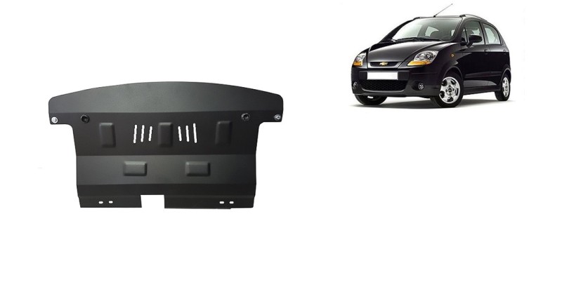 Acier plaque couvercle cache protection moteur Chevrolet Spark (2005-2009)