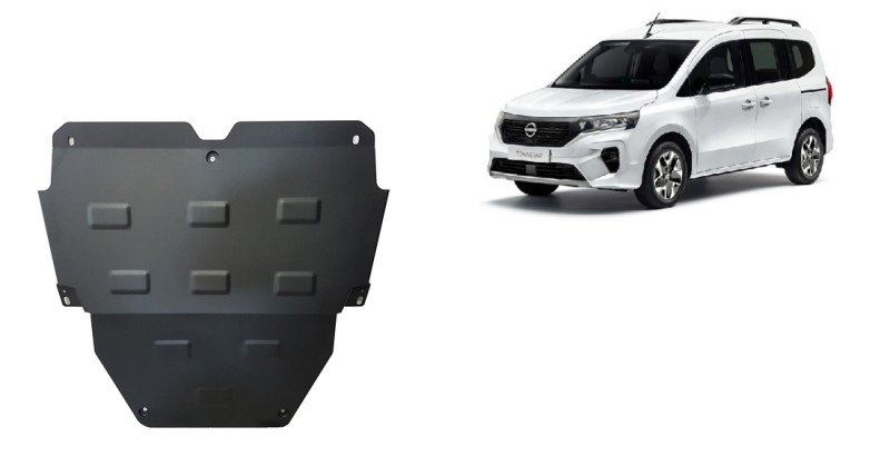 Acier plaque couvercle cache protection moteur Nissan Townstar (2021-2026)