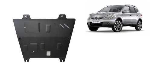 Acier plaque couvercle cache protection moteur Nissan X-Trail T31 - Vers 2.0 (2006-2013)