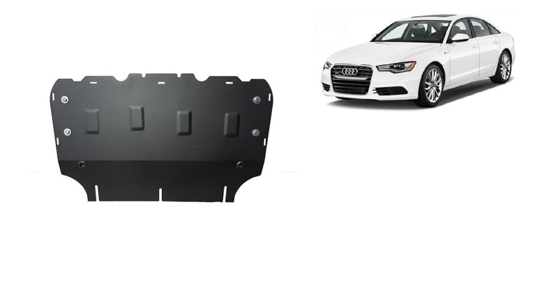 Acier plaque couvercle cache protection moteur Audi A6 (2011-2018)