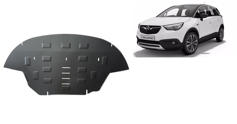 Acier plaque couvercle cache protection moteur Opel Meriva (2017-2026)