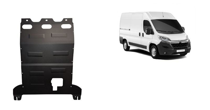 Acier plaque couvercle cache protection moteur Citroen Jumper (2016-2026)